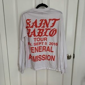 Saint Pablo Tour Merch Long Sleeve Size L